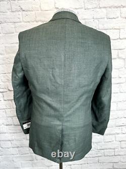 New $295 Ralph Lauren Lexington Mens 38R Sage Green Sport Coat Blazer Ultra Flex