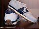 New In Box Polo Ralph Lauren Men's Train 90 Sneakers In Blue And White