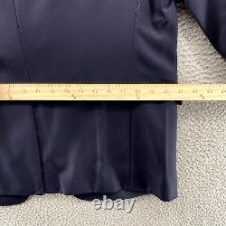 New Lauren Ralph Lauren Blazer Adult 41R Navy Total Comfort Wool Sport Coat Mens