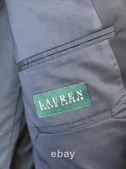 New Lauren Ralph Lauren Blazer Size 48R Navy Blue Wool NWT T-554