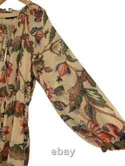 New Lauren Ralph Lauren Tiered Floral Maxi Dress Size 16 RHH10558 Long Sleeve