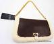 New Lauren Ralph Lauren Waxed Leather Medium Tanner Shoulder Bag Chestnut Brown