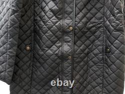 New Lauren Ralph Lauren Women's Quilted Coat Black Sz XL