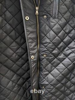 New Lauren Ralph Lauren Women's Quilted Coat Black Sz XL