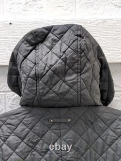 New Lauren Ralph Lauren Women's Quilted Coat Black Sz XL