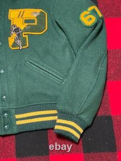 New Limited Edition Polo Ralph Lauren XS Tigers Wool 67 Varsity Letterman Jacket