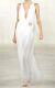 New Nwt Ralph Lauren Collection 2007 Runway Long Wedding Gown Ivory Maxi Dress 6