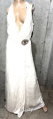 New NWT Ralph Lauren Collection 2007 Runway Long Wedding Gown Ivory Maxi Dress 6