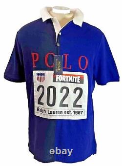 New! POLO Ralph Lauren FORTNITE Polo Shirt M L XL XXL Short Sleeve CLASSIC FIT