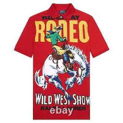 New Polo Ralph Lauren 1992 Stadium Bear Wild West Rodeo Graphic Shirt PICK SIZE