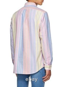 New Polo Ralph Lauren Men's Classic Fit Striped Oxford Shirt Multi Variety Sizes