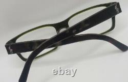 New Polo Ralph Lauren PH2027 5016 54mm Brown Green Eyeglasses Frames Italy