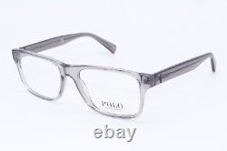 New Polo Ralph Lauren Ph 2223 5111 Clear Grey Authentic Frame Eyeglasses 54-17