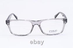 New Polo Ralph Lauren Ph 2223 5111 Clear Grey Authentic Frame Eyeglasses 54-17