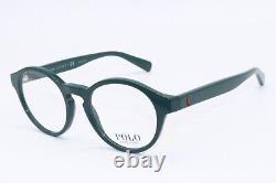 New Polo Ralph Lauren Ph 2243 5421 Round Green Authentic Frames Eyeglasses 59-19