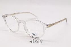 New Polo Ralph Lauren Ph 2252 5331 Clear Gold Authentic Frames Eyeglasses 50-20