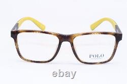 New Polo Ralph Lauren Ph 2257u 5003 Havana Yellow Authentic Eyeglasses 53-16