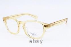 New Polo Ralph Lauren Ph 2261u 6088 Clear Beige Gold Authentic Eyeglasses 51-20