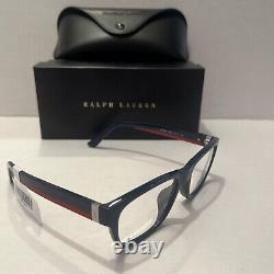 New Polo Ralph Lauren Ph 2263u 5620 Blue Red Authentic Frames Eyeglasses 53-18