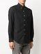New Polo Ralph Lauren Plain Long-sleeved Shirt Rl Black Size M / Nwt