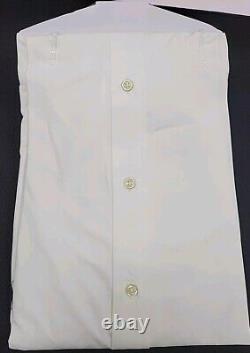 New Polo Ralph Lauren Slim Fit Stretch poplin Shirt White Size XLarge