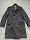 New Ralph Lauren Double Breatsted 44l Black Overcoat Wool Topcoat Jacket Nwt