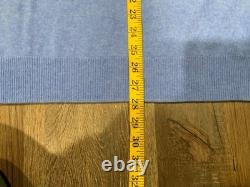 New RLX Ralph Lauren Blue Heather 100% Cashmere Pullover Hoodie Men's Sz XL