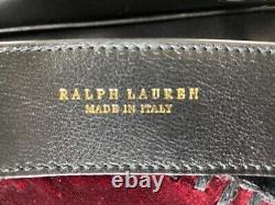 New Ralph Lauren 50th Anniversary Limited Edition Ricky Patch Handbag $5,500