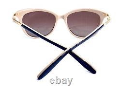 New Ralph Lauren Black Beige Brown Gold Cat Eye Sunglasses RA5203 1090 54 16 135