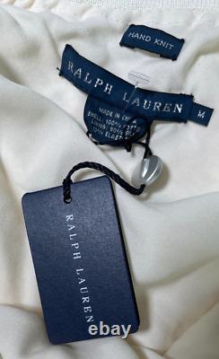 New Ralph Lauren Blue Label Womens White One Shoulder Fringe Dress MSRP $998