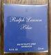 New Ralph Lauren Blue Perfume 4.2 Oz 125 Ml Edt Eau De Toilette Spray Women