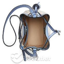 New Ralph Lauren Debby II Canvas Espadrille Drawstring Tassel Mini Crossbody Bag