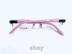 New Ralph Lauren Eyeglasses Rectangular Half Rim Rose Gold Pink RA6032 52 16 135