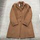 New Ralph Lauren Jacket Women's 6 Brown Wool Blend Reefer Coat Vicuna Nwt $315