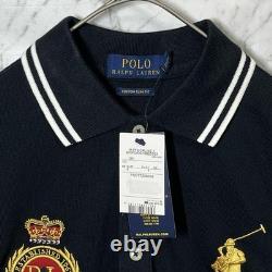 New Ralph Lauren Long Sleeve Polo Shirt Big Pony Logo Embroidery