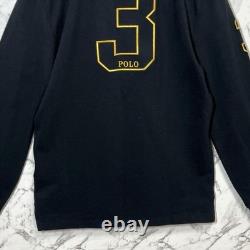 New Ralph Lauren Long Sleeve Polo Shirt Big Pony Logo Embroidery