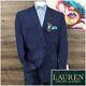 New Ralph Lauren Mens Blazer Sport Coat Two Button Casual Jacket 50r Linen Suits