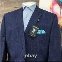New Ralph Lauren Mens Blazer Sport Coat Two Button Casual Jacket 50R Linen Suits
