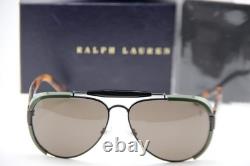 New Ralph Lauren Ph 3129 5001/3 Black Green Havana Authentic Sunglasses 60-14