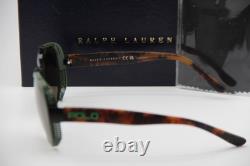 New Ralph Lauren Ph 3129 5001/3 Black Green Havana Authentic Sunglasses 60-14