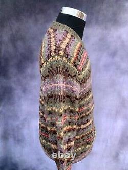 New Ralph Lauren Polo Aztec Indian Navajo Hand Knit Sweater XL