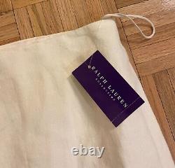 New Ralph Lauren Purple Label Womens White 100% Linen Pencil Skirt USA Made Sz 2