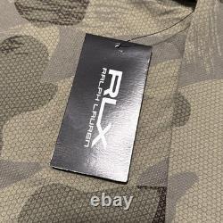 New Ralph Lauren RLX Performance Mesh Long Sleeve T-Shirt Camo Men's Size XL