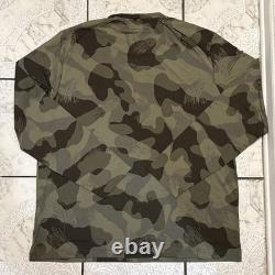 New Ralph Lauren RLX Performance Mesh Long Sleeve T-Shirt Camo Men's Size XL