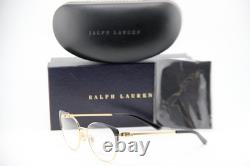 New Ralph Lauren Rl 5111 9337 Gold Black Authentic Frames Eyeglasses 52-17