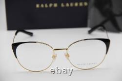New Ralph Lauren Rl 5111 9337 Gold Black Authentic Frames Eyeglasses 52-17