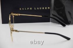 New Ralph Lauren Rl 5111 9337 Gold Black Authentic Frames Eyeglasses 52-17