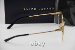 New Ralph Lauren Rl 5111 9337 Gold Black Authentic Frames Eyeglasses 52-17