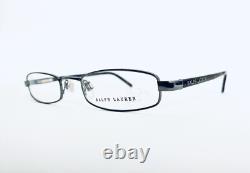 New Ralph Lauren Silver Reader Rectangular Glasses Italy RL5009 47 19 135