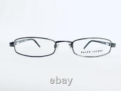 New Ralph Lauren Silver Reader Rectangular Glasses Italy RL5009 47 19 135